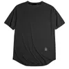 T-shirts T-shirts Slim Fit Fashion O Neck Kortärmad Muskel Solid Casual Toppar SHIRTS 2022 Sommar Basic Tee Sports Top