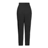 Сплошные брюки для женщин Высокая талия Нерегулярная полная длина плиссированные гаремические брюки женская весенняя мода одежда 210521