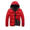 Winter Parka Mannen Windscherm Plus Fluwelen Dikke Warme Winddicht Bontjassen Mannelijke Militaire Hooded Anorak Jassen Heren D918 # 211126