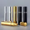 10ml Atomizer Perfumy Refillable Portable Spray Butelki Próbki Puste Atomizery Pojemniki Perfum Support Support Logo Dostosowane