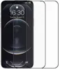 Skärmskydd för iPhone 13 12 Mini 11 Pro max 8 7 6 Plus XS XR X SE2 9H Full täckningsbubbla Fodral Friendly Anti Fingeravtryck Härdat glas med förpackning