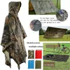 Zaino impermeabile multifunzionale 3 in 1 Copertura antipioggia Escursionismo Ciclismo Poncho Tenda impermeabile Tenda da campeggio esterna Tenda da picnic Tappetino da picnic 210320