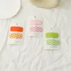 Sweet Solid Square BB Clip For Little Girl Korean Children's Cloth Plaid Hairpin Trimming Clip Trendy Kids Hair Accessories