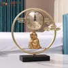 horloge de table en laiton