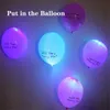 Bunte LED-Ballon-Licht-Blitz-Kugel-Lampen, Mini-Laterne, Weihnachten, Halloween, Party-Dekorationen, Lichter w-00932