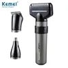 Kemei KM-1210 Electric Shaver 3 In 1 Multifunctional Reciprocating Razor Barber Nose Trimmer Device Men Face Shaving Machine P0817