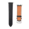 Apple Iwatch Erie를위한 Fahion Deigner Watchband 함정 시계 밴드 42mm 38mm 40mm 41mm 44mm 45mm 문자 인쇄 가죽 팔찌 시계