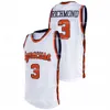 Syracuse Oranger 2021 Vit Retro Jersey 35 Buddy Boeheim 15 Carmelo Anthony 33 Elijah Hughes 0 Brycen Goodine 21 Marek Dolezaj College Basketballtröjor