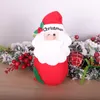 Christmas Prezenty Wrap Sznurek Torby Cartoon Santa Claus Snowman Deer Candy Apple Bag Xmas Decoration XD24866