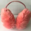 Inverno orelhas quentes earmuffs bonitos fones de ouvido de pele de pelúcia moda unisex orelha aquecedor de cor sólida meninas headband orelha orelha orelha tampa