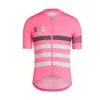 Mens Rapha RCC Team Fietsen Jersey Zomer MTB Cycle Kleding Ademend Korte Mouwen Racing Bike Kleding Road Fiets Shirt Outdoor Sport Uniform Y2112201