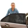 Занавес Drapes 4 пакет летняя ультрафиолетовая защита автомобиля передняя задняя боковая окна солнцезащитный оттенок антимоскитная сеть чистая сетка для седана внедорожника MPV