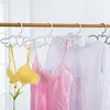 Cabides racks 5 pcs pano de plástico anjo amor asas em forma de roupas de roupas íntimas multifuncionais para loja de roupas diárias