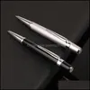 Pens Writing Office & Industrialluxury Mini Metal Ballpoint Pen Roller 1.0Mm Black Ink Business School Supplies Drop Delivery 2021 8Hfwo