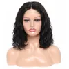 Body Wave Krótkie peruki Bob Brazylijskie nie-remy prawdziwe ludzkie włosy 4x4 koronkowe perukę zamknięcia naturalny kolor kolorów dla czarnych kobiet