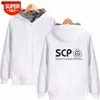 SCP Foundation omgivande mode plus sammet tjock dublelayer varm dragkedja tröja YP5D1153578