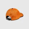 2021 Mens Fitted Baseball Caps Orange Fashion Designer Woman Hats Casual Couple Classic Letters Luxury Designer Hats