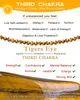S Guérison spirituelle Ston Chakra Bracelets Necklac pour femmes hommes, Metion, soulagement de l'anxiété