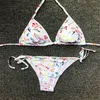 Sommer Sexy Zweiteilige Bikini Für Frauen Badeanzug Mit Buchstaben 2022 Mode Perspektive Bademode Dame Badeanzüge Multi Stile Asiatische größe S-XL 2588