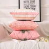 Pink Color Beautiful Cushion Covers Modern Pineapple Elephant Heart Art Cover Decorative Soft Pillowcase Cushion/Decorative Pillow