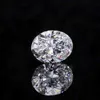 0.08CT-0.29CT الشكل البيضاوي def اللون الأبيض مقابل الوضوح فضفاض cvd / hpht مختبر الماس لصنع المجوهرات