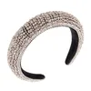 2021fa Wedding Headdress Full Crystal Baroque Headband Luxury Hair Tie Women Bridal Accessories Clips & Barrettes