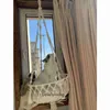 Pencere Uzun Sürgün Makrome Asılı Kedi Hamak Oyuncak Tüy Teaser Halat Topu Köpek Pet Yatak Evi Aksesuarları Malzemeleri 211111