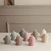 Zanaat Araçları 3D Eldiven şekil mum kalıbı el yapımı silikon balmumu yapım kalıplar alçı sabun Noel ev dekor