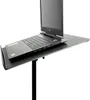 Tripod Laptop Stand, Projector Stand, & DJ Rack. 20" x 16" Plate & Adjustable Height 25" to 44"