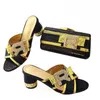 Zapatos de vestir Doershow Lady y bolsos para combinar Set Italia Bombas de fiesta Bolsa de zapatos a juego italiana para fiestas HMN1-26