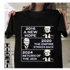 2024トランプビデンアメリカ大統領選挙手紙プリントTシャツファッション夏の男の子と女の子半袖トップティーカジュアル服プラスサイズ496