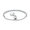 Bracelets de gemm ajusté à la mode Bangle Bijoux pour femmes Bracelet en argent sterling bricolage de créateur Pulseras Plata 925 Para Muje7565870