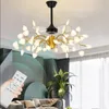 Moderne plafondventilator licht eenvoudige sfeer woonkamer woonkamer verlichting met lichten afstandsbediening fans