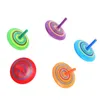 gyro T wooden rainbow top decompression toy Favor for children rotating colorful gyros kindergarten opening activity gifts for