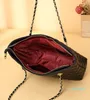 2021 SUBLIMATIE Dames Tassen Wallet Coin Purse Faux Leaths Leather European en American Fashion Lingge Chain Multi Pochette Bag2195