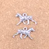101pcs Antique Silver Bronze Plated dog dalmatians Charms Pendant DIY Necklace Bracelet Bangle Findings 13*25mm