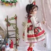 Индивидуальные испанские девушки осень осенью зима новые рождественские платья детская лолита платья принцессы высококачественные платья подиума Aramex G1129