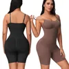 Bodysuit Shapewear Kadınlar Tam Vücut Şekillendirici Karın Kontrol Külot Popo Kaldırıcı Bel Eğitmen Zayıflama Push Up Uyluk Slimmer