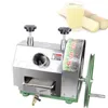Manual Sugarcane Juicer Portable Hand Cranked Extrusion Sugar Cane Press Stainless Commercial Extractor Squeezer Machine