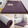 Tapis nordique tapis moelleux pour chambre de chambre à coucher grande taille en peluche anti-aslip tapis de porte douce blanc rose rouge enfants039