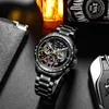 Haiqin automatique mécanique montre pour hommes 2022 luxe Premium marque mâle étanche squelette Relogio Mascu montres-bracelets