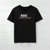 Ny mode björn brev tryckta T Shirts Sommar Kortärmad Tees Man Kvinna Vit Svart Casual Toppar Storlek S-2XL