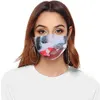 Maschera unisex Pupazzo di neve cartone animato 3D Maschere auricolari traspiranti lavabili con stampa natalizia