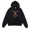 VETEMENTS letter Print Casual fashion High Street hoodie Men's and women's text print sweatshirt Extra large VTM loose pullover hoodie