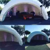 Dostosowany biały Oxford Inflatible Dome Namiot Wedding Disco Lawn Marquee Air Iigloo Bar Luna Building Party Rental z dmuchawą na statek