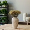 花瓶モダンな日本スタイルのセラミック粗い陶器花瓶牧歌磁器の植木鉢