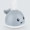 Dzieciaki Baby Cute Cartoon Whale Pływające Opryskiwanie Water Zabawki do kąpieli Spout Spray Prysznic kąpielowy Łazienka Zabawka 210712