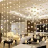 Curtain & Drapes 1pcs Glass Crystal Bead Panel Hanging Creative String For Living Room Bedroom Window Door Ornaments305d