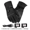 Ski Gloves USB Electric Heated 3 7V 4000 MAh Rechargeable Battery Winter Warm Heating Hand Warmer Skiing250S