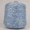 1pc 50g Acrylic Hand Knitiing Garn Bomull Wool Crochet Garn Sequins Tråd för DIY KNITIING GRIAME Y211129